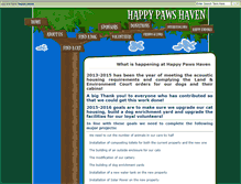 Tablet Screenshot of happypawsgrafton.com.au